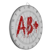 血液型AB+前向き #Horror病院 ダーツボード (正面左)