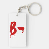 血液型B陰性#Horror病院 キーホルダー (裏面)