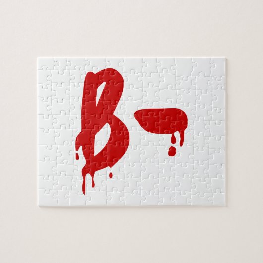 血液型B陰性#Horror病院 ジグソーパズル (横)