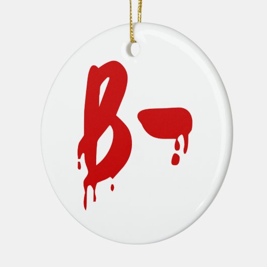 血液型B陰性#Horror病院 セラミックオーナメント (左)