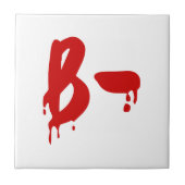 血液型B陰性#Horror病院 タイル (正面)