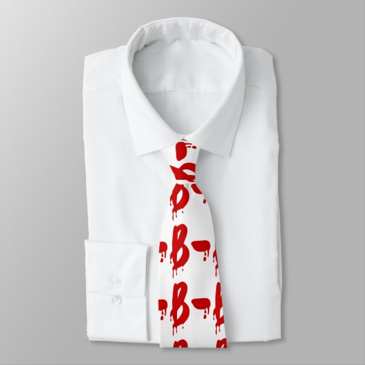 血液型B陰性#Horror病院 ネクタイ (タイ)