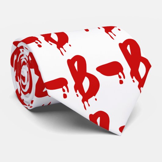 血液型B陰性#Horror病院 ネクタイ (ロール)