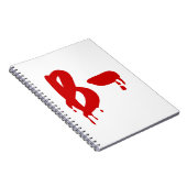 血液型B陰性#Horror病院 ノートブック (右側)