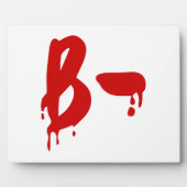 血液型B陰性#Horror病院 フォトプラーク (正面)