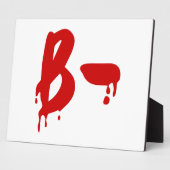 血液型B陰性#Horror病院 フォトプラーク (側面)