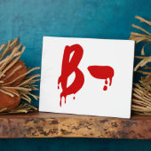 血液型B陰性#Horror病院 フォトプラーク (側面)