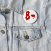 血液型B陰性#Horror病院 缶バッジ (インサイチュ)