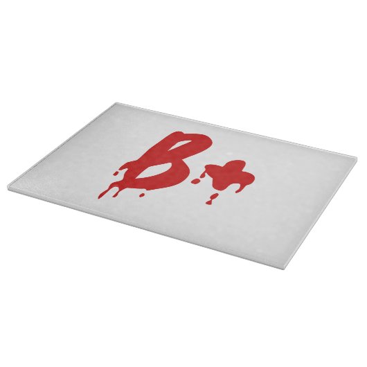 血液型B+前向き #Horror病院 カッティングボード (角)