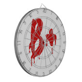 血液型B+前向き #Horror病院 ダーツボード (正面左)