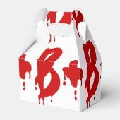 血液型B+前向き #Horror病院 フェイバーボックス (裏面サイド)