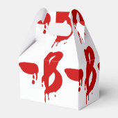 血液型B-陰性 #ホラー病院 フェイバーボックス (裏面サイド)