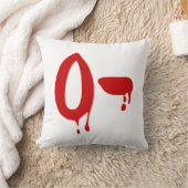 血液型O陰性#Horror病院 クッション (ブランケット)