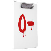 血液型O陰性#Horror病院 クリップボード (右)