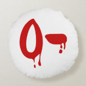 血液型O陰性#Horror病院 ラウンドクッション (裏面)