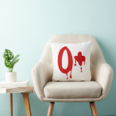 血液型O+前向き #Horror病院 クッション (椅子)