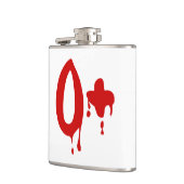 血液型O+前向き #Horror病院 フラスク (左)