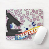 血液学-医学の技術-実験室 マウスパッド (マウス)