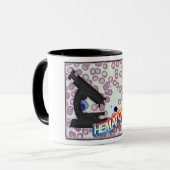 血液学-医学の技術-実験室 マグカップ (正面左)