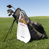 血液救済メッセージにおけるキリスト教権力 ゴルフタオル