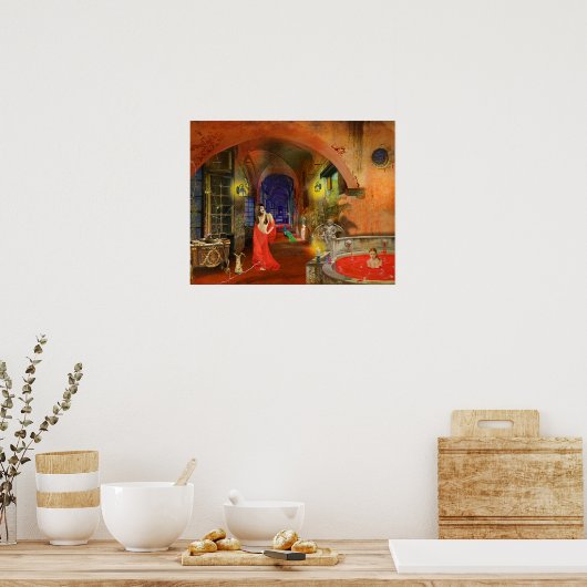 血液浴 ポスター (キッチン)