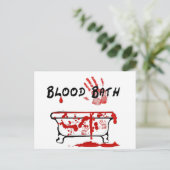 血液浴 ポストカード (スタンド正面)