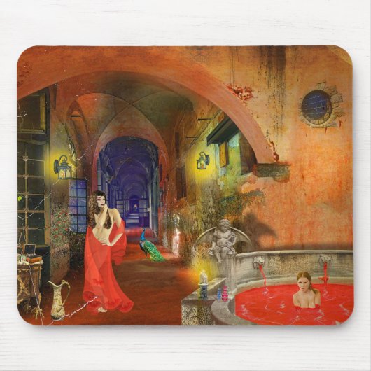 血液浴 マウスパッド (正面)