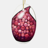 血液滴 セラミックオーナメント (左)