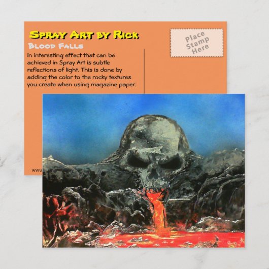 血液秋 ポストカード (正面/裏面)