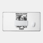 血液細胞内血液学者 デスクマット (キーボード&マウス)