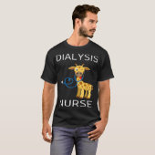 血液透析テクニシャン透析認識度 Tシャツ (正面フル)