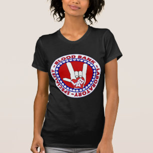 血液銀行の専門研究所の技術の愛 Tシャツ
