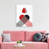 血液 キャンバスプリント (インサイチュ (リビング))