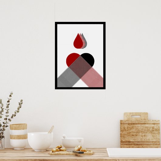 血液 ポスター (キッチン)