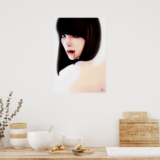 血液 ポスター (キッチン)