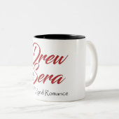 血清のマグを引きました ツートーンマグカップ (正面右)