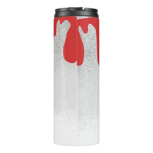 血滴下スパークモノグラムの名 タンブラー (裏面)