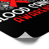 血漿細胞骨髄腫の生存性血液がん患者 ポスター (角)