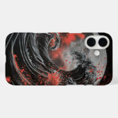 「血潮」 Case-Mate iPhoneケース (裏面 (横))