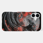 「血潮」 iPhoneケース (裏面横)