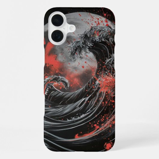 「血潮」 iPhoneケース (裏面)