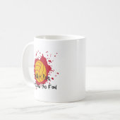血無し不正に コーヒーマグカップ (正面左)