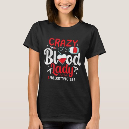 血熱狂する副腎摘出おもしろい術フロボトミストノール Tシャツ (正面)