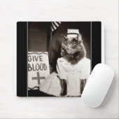 血猫を与えて下さい マウスパッド (マウス)