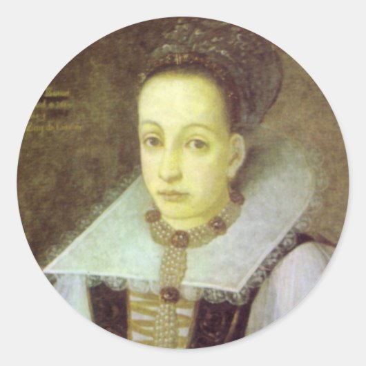 血球数ステッカー ラウンドシール (正面)