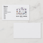 血球血統(血液学) 名刺 (正面/裏面)