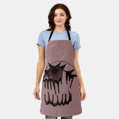 血球視力 エプロン (着用した状態)