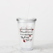 血痕は紅い 暗い殺人事件の謎 アクリルタンブラー (裏面)