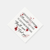 血痕は紅い 暗い殺人事件の謎 スタンダードカクテルナプキン (角)