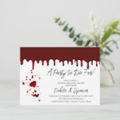 血痕は紅い 暗い殺人事件の謎 招待状 (スタンド正面)